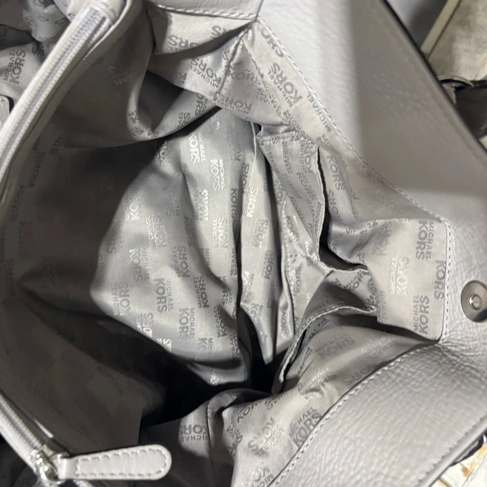 ❤️Michael Kors Hamilton Heather Gray Tote - Picture 6 of 7